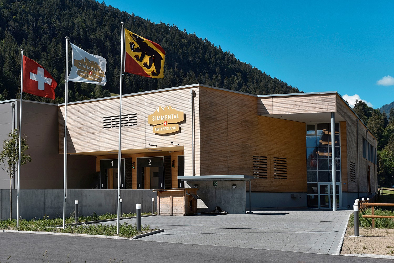 La sede di Simmental Switzerland AG a Oey. 