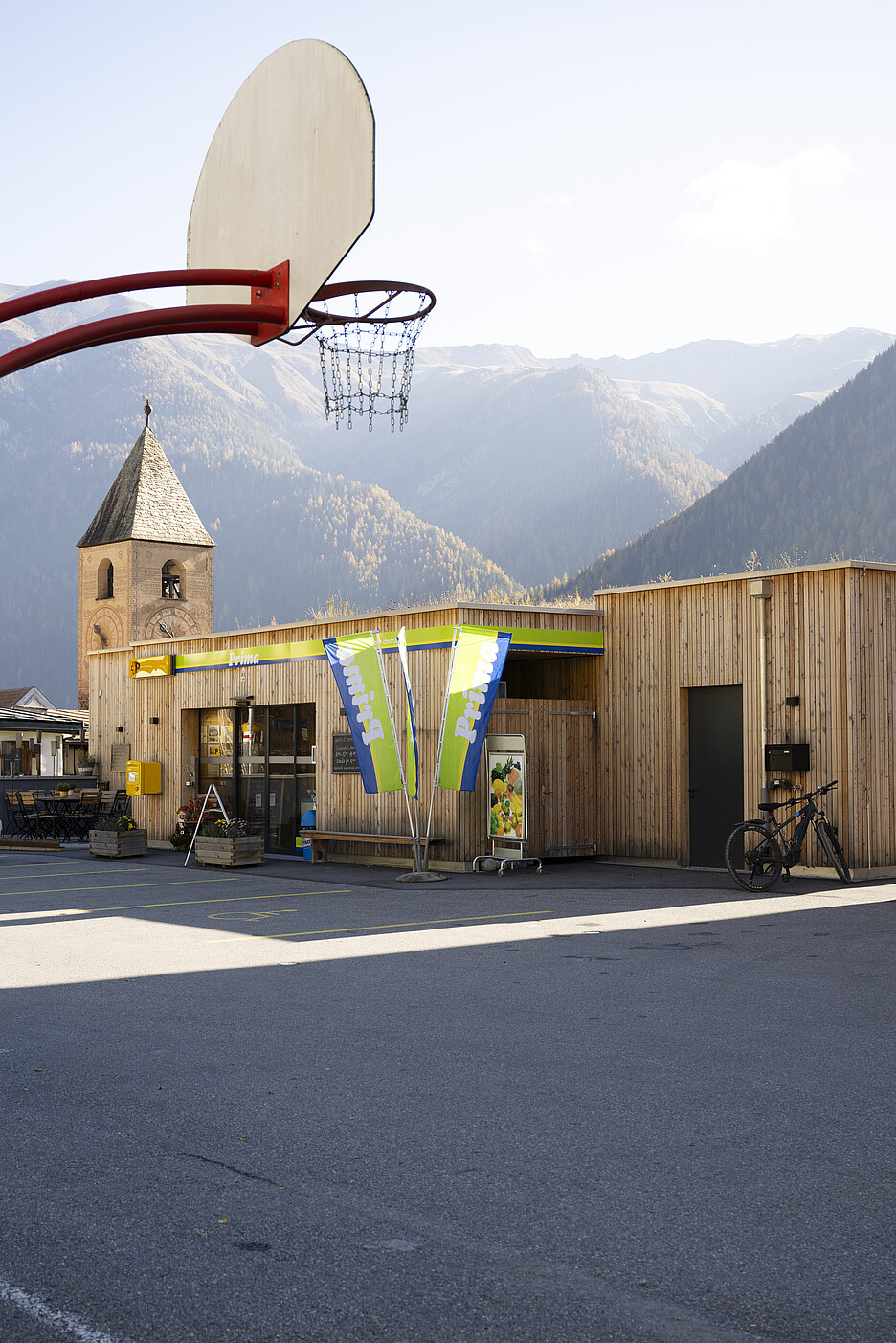 Il negozio di alimentari di Ramosch.