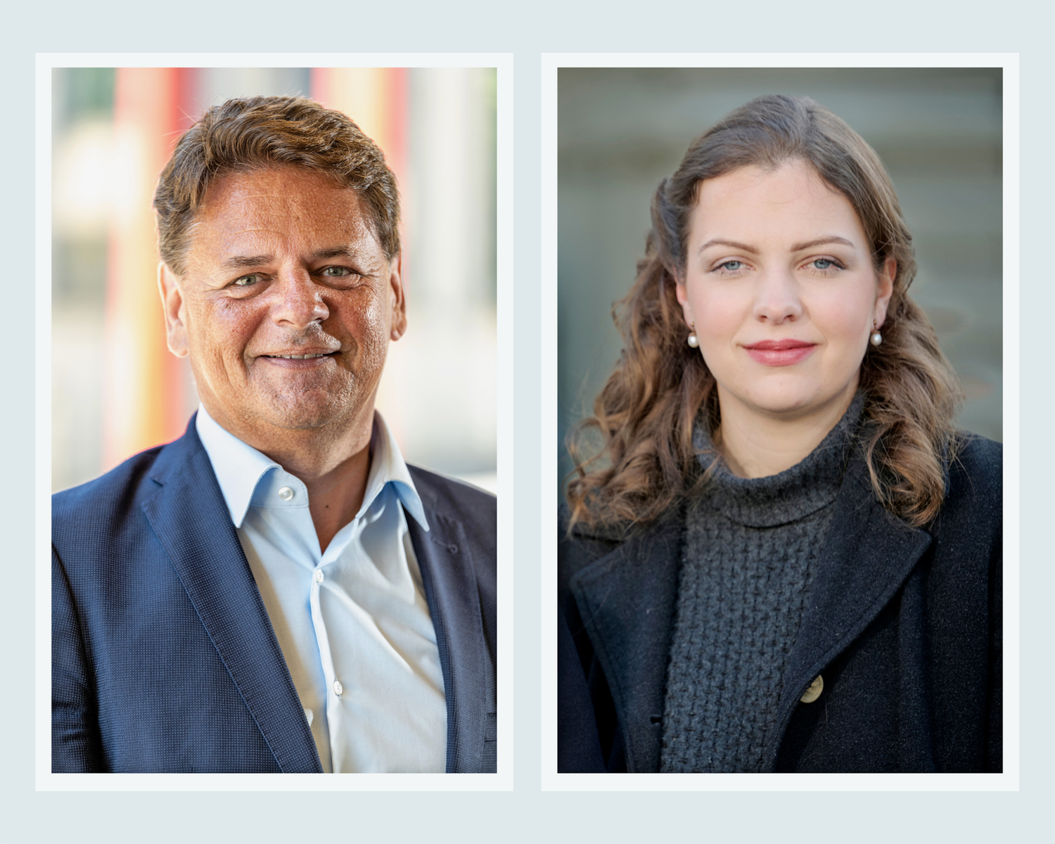 Adrian Vatter e Rahel Freiburghaus.
