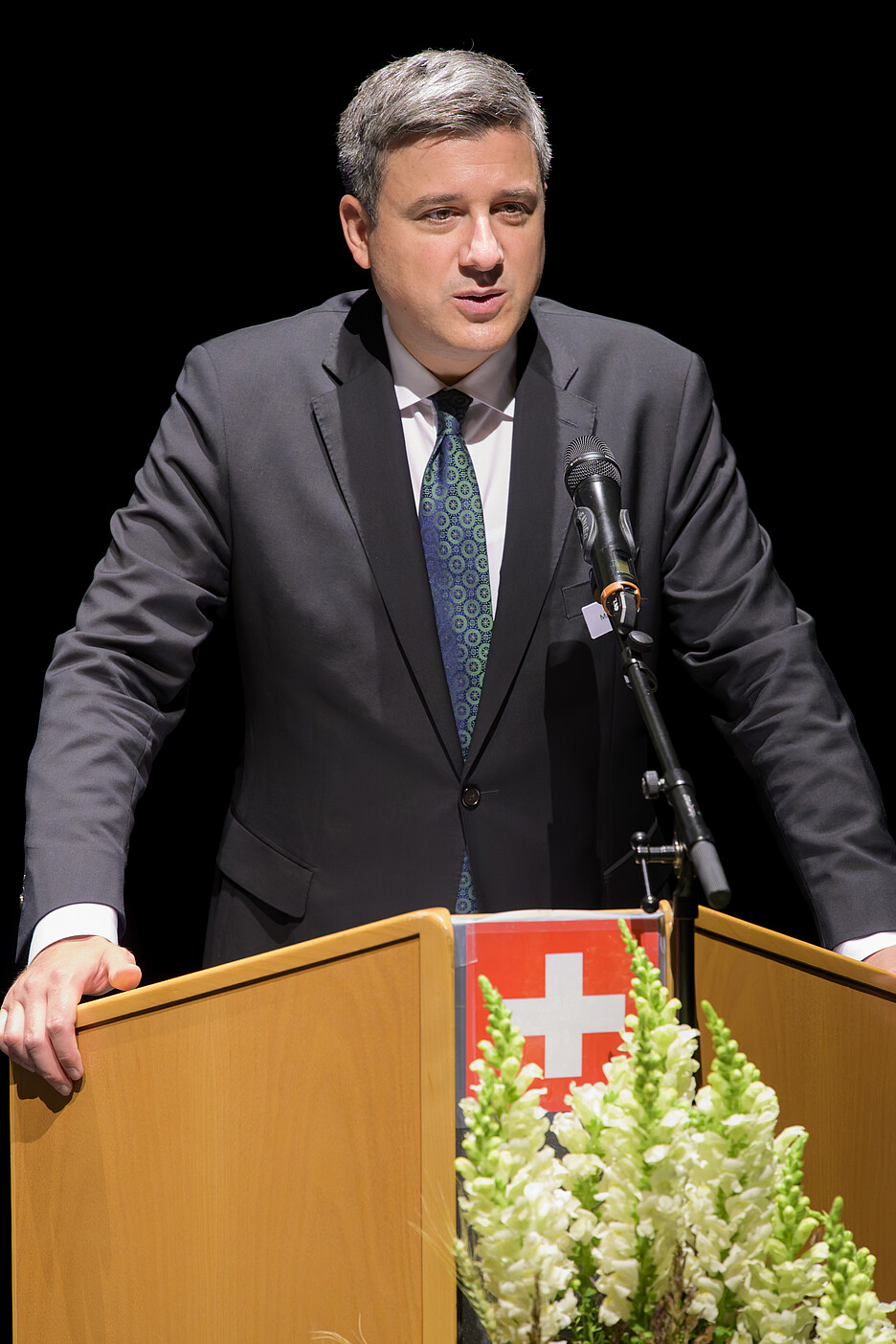 Assemblée générale de l'Association des Communes Suisses à la salle des fêtes du Lignon, Genève, le 6 juin 2025.