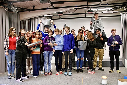 Motivati: gli studenti dell’associazione scolastica Trub-Trubschachen (BE).