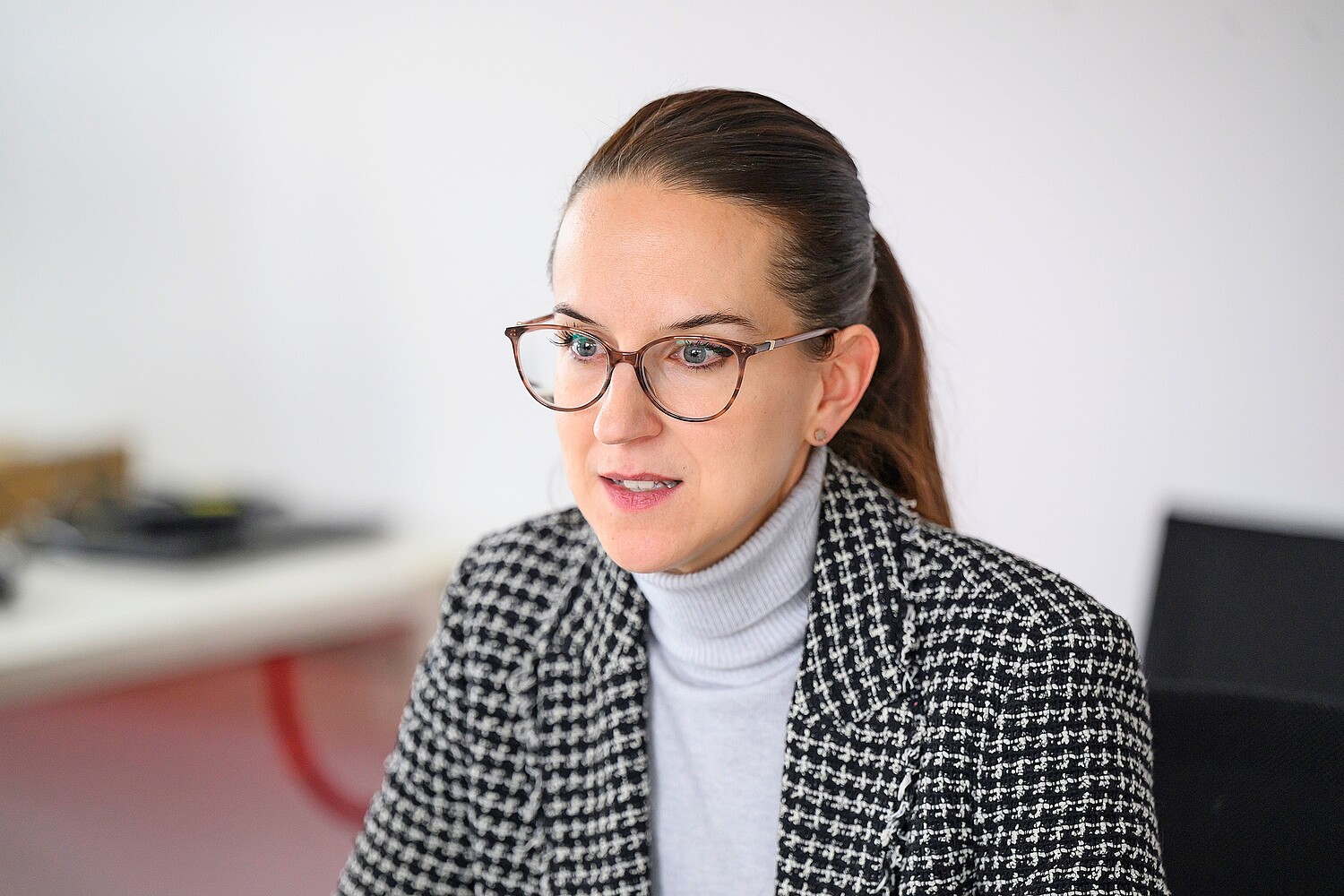 Claudia Kratochvil, Präsidentin Schweizerischer Gemeindeverband Claudia Kratochvil, direttrice dell’Associazione dei Comuni Svizzeri, presso la sede dell’associazione a Berna.