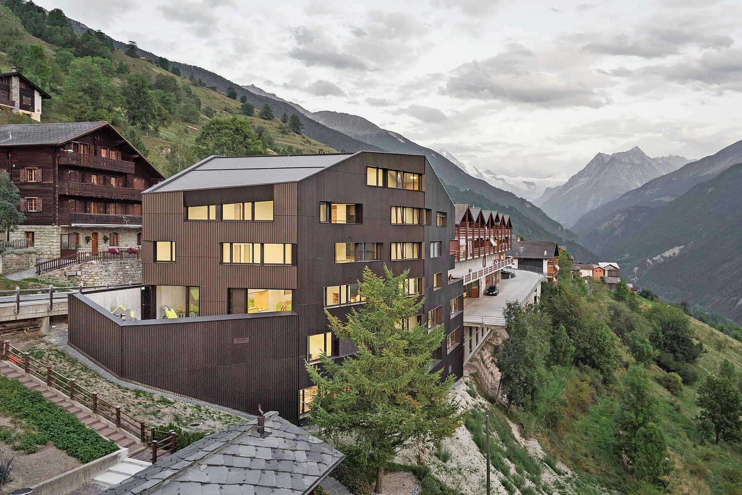 La Casa delle Generazioni a Saint-Martin (VS).