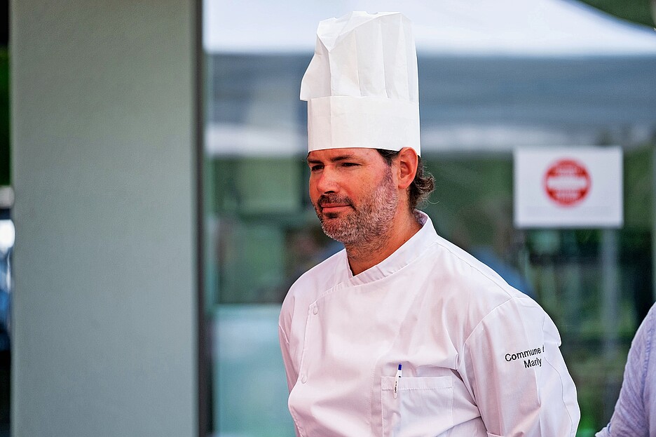 Jan Descloux, capo cuoco, Comune di Marly (FR).